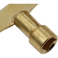 2pcs Bleed Key Square Socket Faucet Keys Water Tap Brass Radiator Special Lock Hole Plumbing