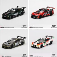 in-stock 1:64 # 208 260 284 640 GT3 alloy die-cast miniature simulation car models, adult ornaments, boys' toys