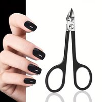 Precision Curved Stainless Steel Scissors | Multi-Purpose | Stainless Steel | Non-Slip Grip, Scent-Free, Sharp Curved Blades