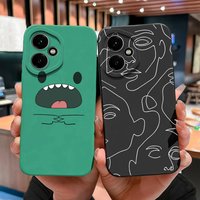 Phone Case For Honor 400 Pro 5G Cute Funny Protective Back Cover Soft Liquid Silicone Anti Slip Shell For Honor400 Bumper Fundas
