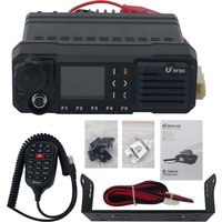 HamGeek BF-TM8250R AES256 50W VHF UHF Transceiver 160-Channel DMR Mobile Radio with SFR for Trips & Logistics