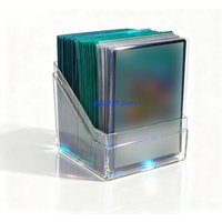 Q0KB Acrylic Card Case Storage Box For Secure Storage Of 100PCS Game Card Or Collectible Cards Displaying and Organizing
