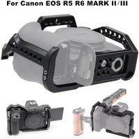 for Canon EOS R5 R6 MARK II/III Camera Cage w Quick Release Plate with Arca-Swiss,Protective Camera Frame for Stabilizer &Tripod