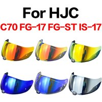 HJ-20M Helmet Visor Suitable for HJC C70 FG-17 IS-17 FG-ST HJ-20ST Motorcycle Helmet Glasses Motorbike Helmet Night Vision Visor