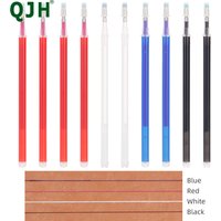 Stylos de marquage pour tissus/cuir, effaçables à la chaleur/solubles dans l'eau, pour tissus en quatre couleurs, couture, Quilting, artisanat de couture, 10 pièces