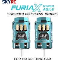SKYRC Brushless Motor 1/10 RC Car FuriaX Hyper Agile Sensored Brushless Motors 10.5T 13.5T 1-3S For 1/10 Drifting Car