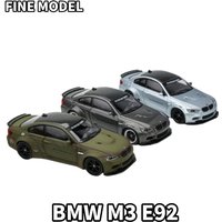 Fine Model 1:64 BMW 3 Series 4th Generation M3 E92 Cast Alloy Car Model, A Gift for Friends, Adult Collection Decorative Piece.