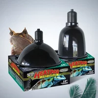 Reptile Deep Dome Lampshade 5.5/8.5/10 Inch Reptile Light Fixture Snakes Lizards Geckos Terrariums Anti-scald Protective Shade