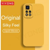 For Redmi Note11 Pro+ Case YIYONG Silky Soft Liquid Silicone Cover For Xiaomi Redmi Note 11 12 Pro Plus Xiomi Note12 5G Cases
