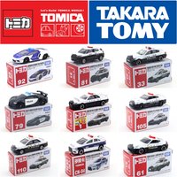Takara Tomy Tomica No. 92 Lamborghini Police Car Simulation Miniature Car Model Collection Adornment Toy