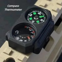 Universal 20mm Picatinny Rail Nylon Compass Thermometer Model Toy Tactical Decor Accessory