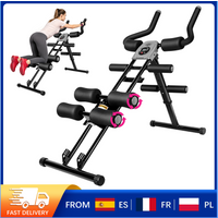 Faltbarer Bauchtrainer 150kg Multifunktionales Core-Trainingsgerät für Bauch, Hüften, Oberschenkel und Beine Platzsparendes Tragbares Heim-Fitnessgerät
