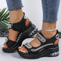 Summer New Round Toe Thick Sole Comfortable Casual Sandals Fashionable and Elegant Sexy High Heel Sandals for Women