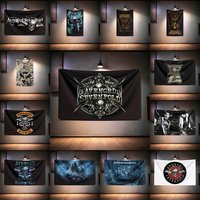 Rock Music Flag 3x5ft for Avenged Sevenfold Fans Banner HD Print Brass Grommet Garage Bedroom Living Room Dorm Wall Decor Tapest