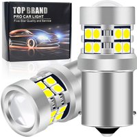 2pcs 1156 BA15S PY21W P21/5W 1157 BAY15D LED Bulbs 3030 19SMD Canbus Car Turn Signal Light Brake Reverse Parking Lamps 6000k 12v