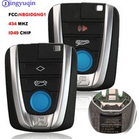 jingyuqin 4B Remote Control Car Key Fob 434MHz ID46 For BMW I3 I8 Smart Key FCC:NBGIDGNG1