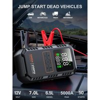 AliExpress PAIVIROKU 5000A Car Jump Starter with Air Compressor 150PSI Tire Inflator, Portable Battery Booster for Cars, Bike & Motorcycle