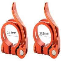 AliExpress NONE Bike Seatpost Clamp 31.8mm/34.9mm Fixed Gear Bike Seat Post Clamp Aluminum Seat Tube Bicycle Seat Clamp Quick Release Clamp