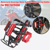 For Ducati Multistrada 950 1000 1100 S 1200 S 1260 1200S Accessorie Motorbike Beverage Water Bottle Drink Cup Holder