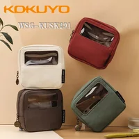 1PC KOKUYO Pen Bag with Window A Little Special Series Pencil Case Cosmetic Bag Pencil Pouch Back To School Kawaii Stationery