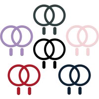 2Pcs Metal Sticker Ring for Magsafe Wireless Charging Universal Car Mount Cellphone Holder Plate for iPhone 14 13 12 11 Pro Max