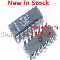 5PCS/LOT SN74LS11N 74LS11N 74LS11 DIP-14 Three-way 3-input positive AND gate In Stock NEW original IC