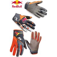 AliExpress New Red Bull riding gloves with touch screen, motorcycle off-road gloves, mountain bike gloves, all season wear-resistant