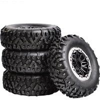 4pcs 64mm Miękka opona do MN D90 MN98 MN99S WPL C14 C24 C34 B14 B24 LDRC P06 LD1297 LD1299 RC Car Upgrade Parts Akcesoria