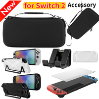 Tragbare Tasche für Switch 2, tragbare, leichte Tragetasche mit großer Kapazität, geschützt für Konsolenzubehör
