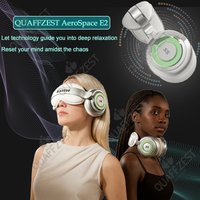 SiaaSoo Smart Portable Vibration Eye Massager Airbag Compress Eye Care Tool Bluetooth Music Eye Massage Eye Relax Fatigue Sleepp