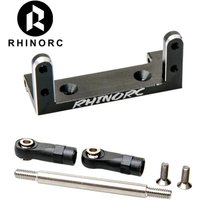 Rhino Axial Capra Axles CNC Upper Link And Servo Mounts with 5.0mm Titanium Alloy Link V2
