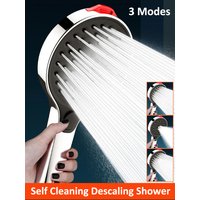 Self Cleaning Descaling Handheld Showerhead High Pressure Water Saving 3 Modes Shower Head Massage Sprayer Bathroom Accessories