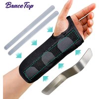 1 PC Wrist Brace for Carpal Tunnel Relief Night Support, Support Hand Brace with 3 Stays, Adjustable Wrist Support Splint Unisex