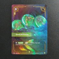 DIY English Riftbound League of Legends Trading Card Game Origins OGN Seal of Discord Unity Rage Insight Strength Gear Card