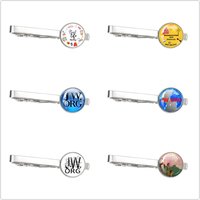 Hot Selling Personalized JW.org The Best Life Ever Tie Clip JW.ORG Tie Clip Glass Dome Handmade Jewelry For Men Gift