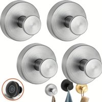 Strong Suction Cup Hooks, Suitable for Shower, Bathroom, and Kitchen - No-Drill Wall-Mounted Towel Hooks with Vacuum Technology,