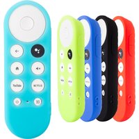 Google TV Remote Silicone Case Google TV Voice Remote Shockproof Silicone Protective Case Glow in the Dark