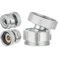Swivel Aerator Adapter 360 Degree Adjustable Kitchen Faucet Fittings Tap Aerator Connector Water Purifier Accessories Male 22mm