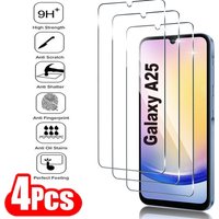 2/4Pcs 9H Screen Protector Glass For Samsung Galaxy A25 5G HD Tempered Glass Film