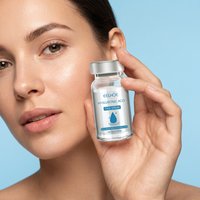 EELHOE Hyaluronic Acid Face Serum 10ml Deep Hydrating Moisturizing Essence Plumping Smoothing Brightening Skin Care Serum