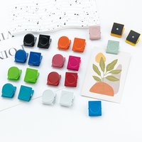 New Magnetic Clips For Refrigerators Colorful Mini Magnetic Clips Memo Clips Round Photo Clips For Home And Office Use
