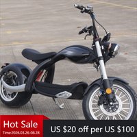 Tc X5 Type Fast Urban Coco 2000W Electric Motorcycle Scooter Adult EEC/COC Certificate Chopper Road Approved Large Battery