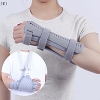 〔E〕Double Sided Compression Splint Support Wrist Brace Comfortable Breathable Fixed Hand Splint For Fracture Rehabilitation