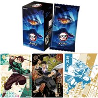 KAYOU Genuine Demon Slayer: Kimetsu No Yaiba Card Infinite City Series Game Animation Game Collection Card Peripheral Toy Gift