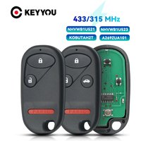 KEYYOU Keyless Remote Auto schlüssel Für Honda CR-V Insight Odyssey Pilot Civic 2001-2005 Accord 1998 1999 2000 2001 2002