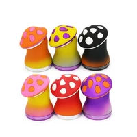 new big zinc alloy 63mm mushroom crusher grinders hand metal smoking tobacco herb accessories cigar tools storage