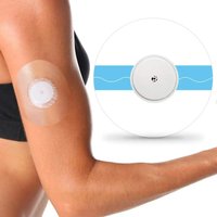20/50 Packs Freestyle & Libre 3 Sensor Stickers: Waterproof, 14-Day Wear Adhesive Patches, Hypoallergenic, Latex-Free