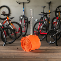 Ultralight Inner Tube With 45MM 60MM 80MM Valve For 700c Road Bicycle Tire Tube 700x18-25c ,Presta Valve Inner Tube