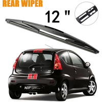 1PC Rear Wiper Blade 12" For Peugeot 107 2005-2014 Windshield Windscreen Rear Wiper Blade Car Accessories