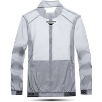 Summer Outdoor Lightweight Breathable Fashionable and Trendy Sunscreen Jacket for Men Fishing and Leisure UV Resistant Jacket